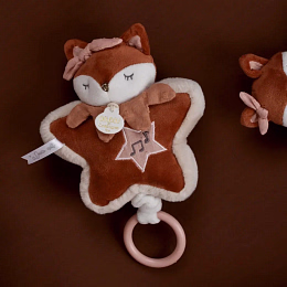 Лиса персикового цвета от бренда Doudou et Compagnie
