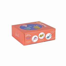 Мягкие игрушки Динозавры в подарочной коробке от бренда Olli Ella