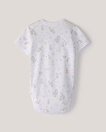 Набор боди кимоно 3 шт в розовом цвете и с принтом от бренда Anna Leon