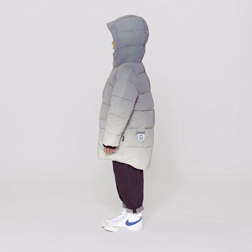 Куртка REFLECTIVE TIGER deep lichen green gradient от бренда Gosoaky