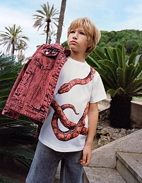 Футболка Rubin Red Snake от бренда MOLO Белый