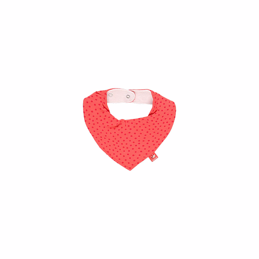 Нагрудный фартук белый и коралловый от бренда Boboli