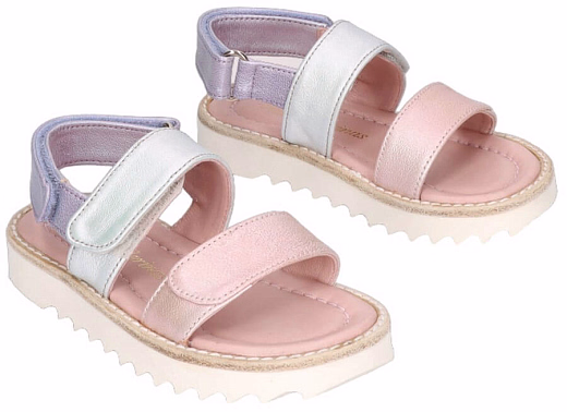Сандалии разноцветные на липе от бренда PRETTY BALLERINAS