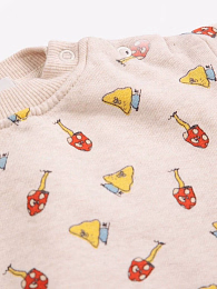 Свитшот Milk Mush Monster Duo от бренда Bobo Choses