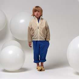 Бомбер JUNGLE CAT White gap grey Brown rice от бренда Gosoaky