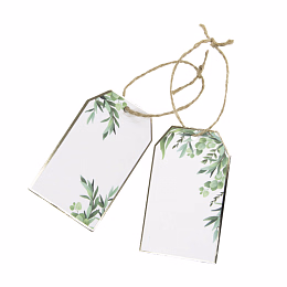 Этикетки для подарков Эвкалипт 10 шт от бренда Tim & Puce Factory