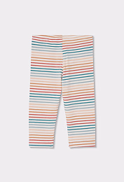 Лонгслив Cats и легинсы в полоску от бренда Boboli