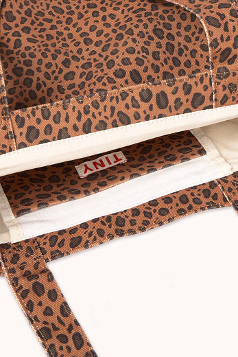 Шопер Animal print от бренда Tinycottons