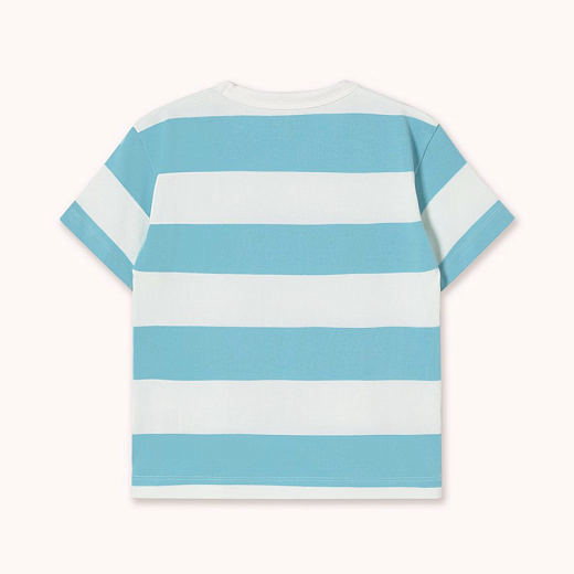 Футболка Blue stripes от бренда Tinycottons Голубой