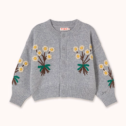 Кардиган Flowers от бренда Tinycottons