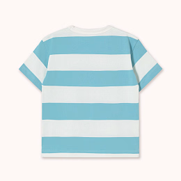 Футболка Blue stripes от бренда Tinycottons Голубой