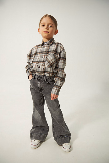 Джинсы RISE Grey от бренда Liqlo