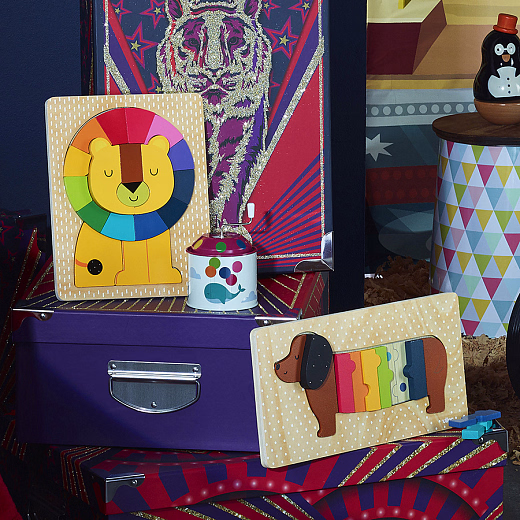 Пазл для малышей Лев от бренда Vilac