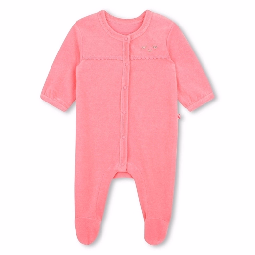 Слип из велюра и повязка от бренда Billieblush