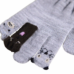 Перчатки Kaapo Grey Melange от бренда MOLO