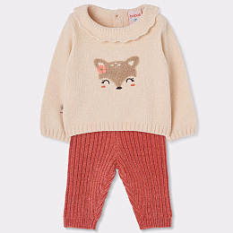 Джемпер Deer и джоггеры от бренда Boboli