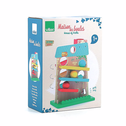 Игра Дом с шариками от бренда Vilac