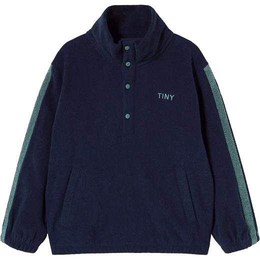 Свитшот Navy TOWEL MOCKNECK от бренда Tinycottons