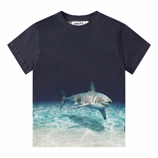 Футболка Roxo Faded Shark от бренда MOLO Темно-синий
