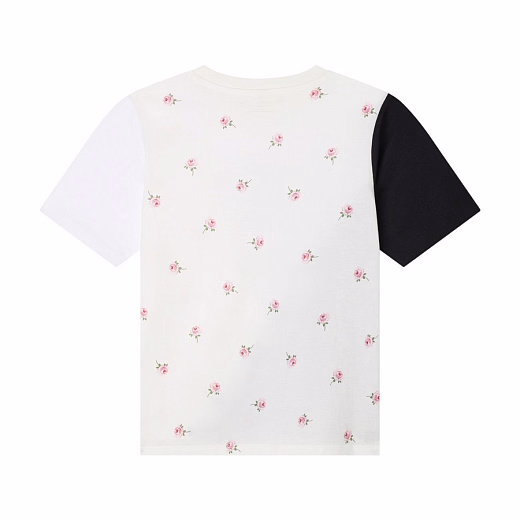 Футболка Block Logo от бренда Stella McCartney kids Разноцветный
