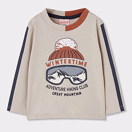 Лонгслив Mountain print от бренда Boboli