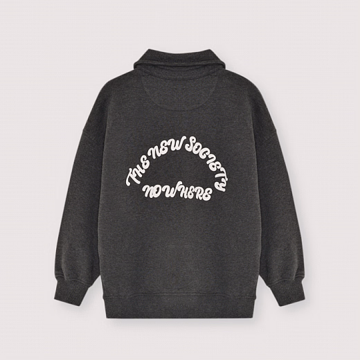 Свитшот Nico Polo Galactic Grey Melange от бренда The New Society