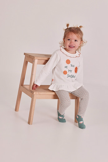 Лонгслив и леггинсы Sunshine от бренда Boboli