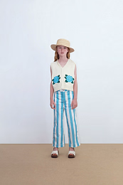 Жилет Blue roses от бренда Tinycottons