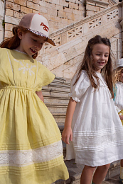 Платье Emilie Yellow от бренда C'ERA UNA VOLTA