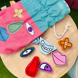 Игровой набор Лица от бренда Olli Ella