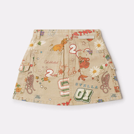 Юбка Canvas от бренда Stella McCartney kids