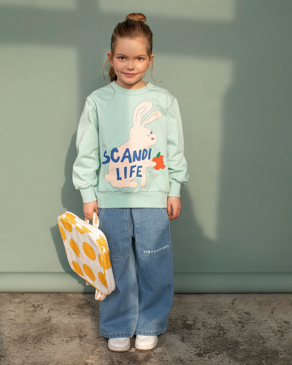 Джинсы GRAPHIC BLUE от бренда Tinycottons