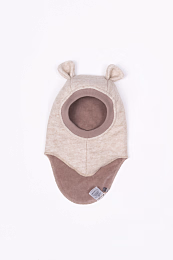 Шапка-шлем Hippo beige от бренда Peppihat