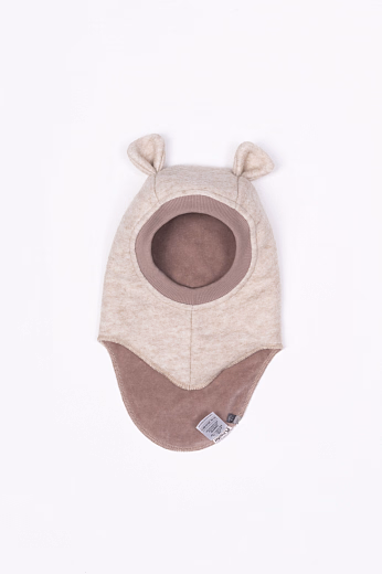 Шапка-шлем Hippo beige от бренда Peppihat