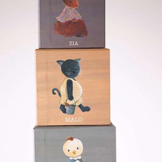 Кубики со счетом "Друзья" от бренда Egmont Toys