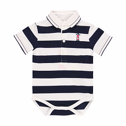 Боди в полоску и шорты от бренда Boboli