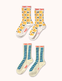 Носки 2 пары Roses от бренда Tinycottons