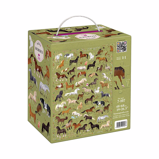 Пазл Лошади от бренда Banana Panda