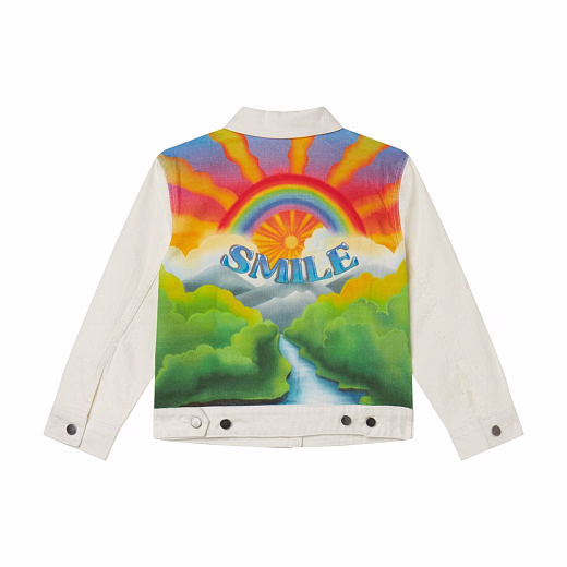 Куртка Smile Embroidery от бренда Stella McCartney kids