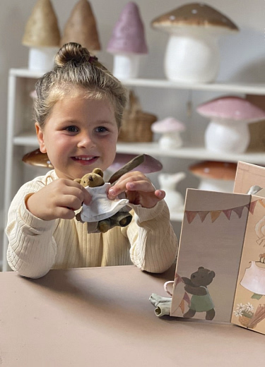 Шкаф с мишкой от бренда Egmont Toys