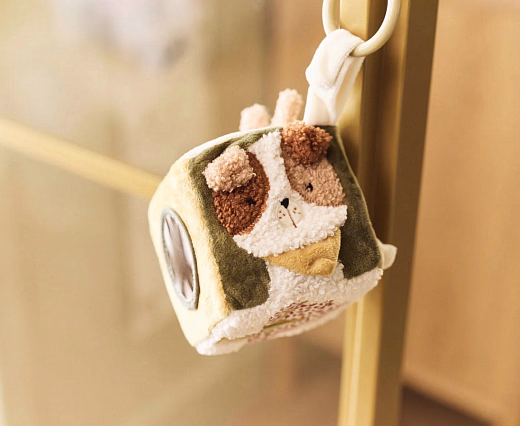 Развивающий куб Котики - Собачки от бренда Jollein