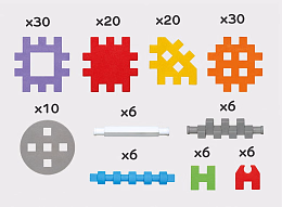 Конструктор с mini деталями 140 от бренда Marioinex