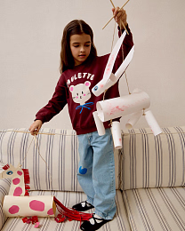 Свитшот Paulette от бренда CHOOCHOO