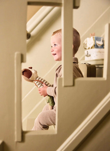 Мягкая игрушка Собачка Мик 40 см от бренда Jollein