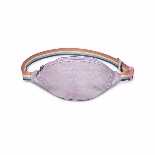 Сумка поясная Banane сиреневая от бренда Caramel et Cie