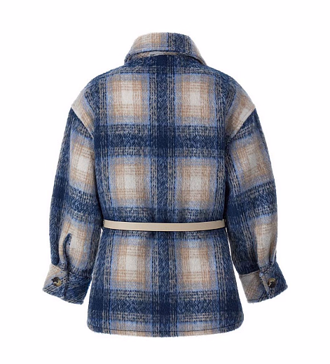 Пальто-рубашка с поясом от бренда Original Marines