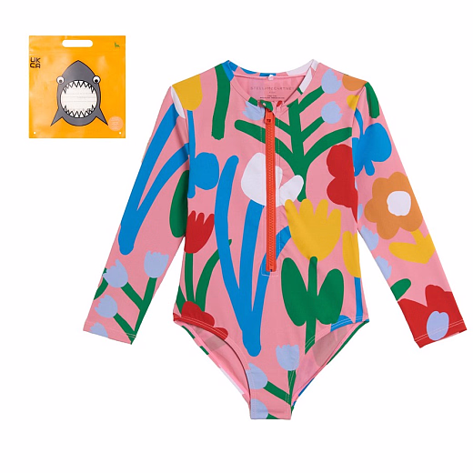 Купальник Love Motif от бренда Stella McCartney kids