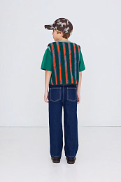 Джинсы CONTRAST RED от бренда Tinycottons