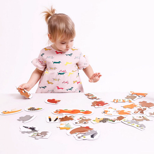 Пазл Лесные животные от бренда Banana Panda