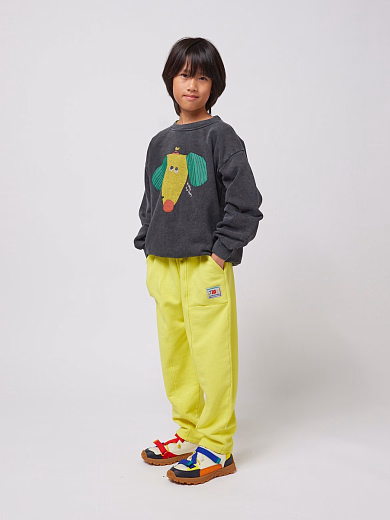 Спортивные штаны Smiling yellow от бренда Bobo Choses